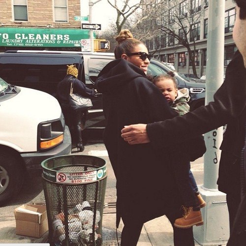 Beyonce and Baby Blue Ivy <3