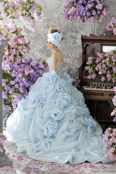 Stella de Libero Color Wedding Dresses