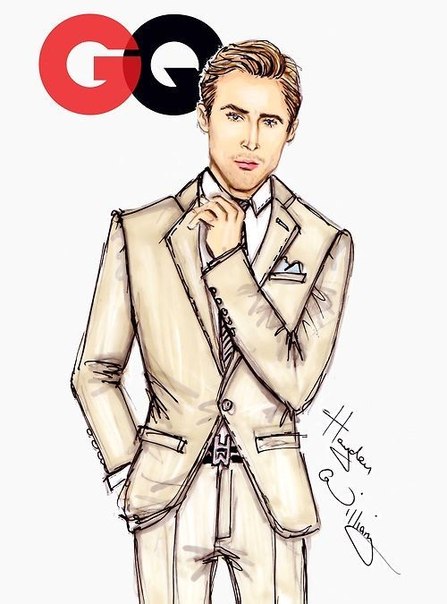 The GQ collection by Hayden Williams: Ryan Gosling & Zac Efron