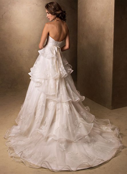 Невероятной красоты свадебные платья