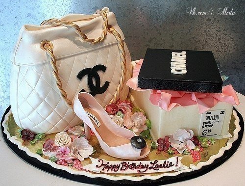 Модный тортик Chanel