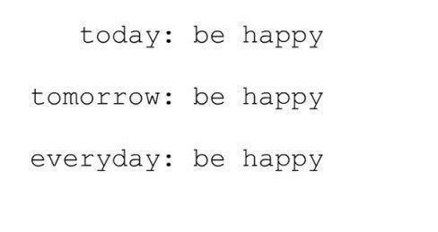 be happy!