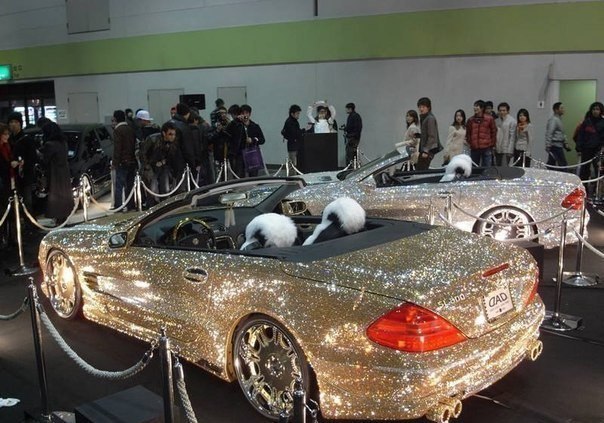 Бриллиантовый Mercedes пока что самый дорогой в мире не считая меня ;)