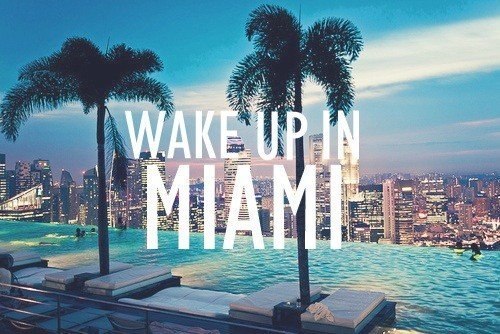 Хочу проснуться в Майами! А вы?:)