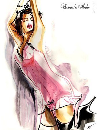 Красивые fashion-иллюстрации от известного талантливого художника Питера Виннетта (Peter Winnett)