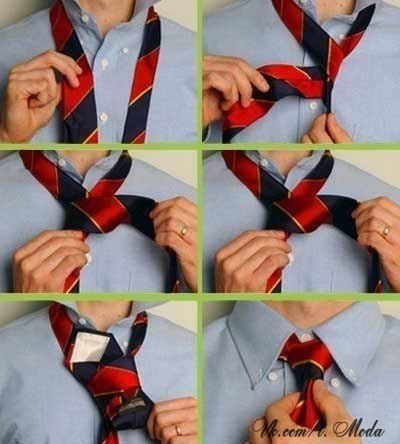 Учимся завязывать галстуки