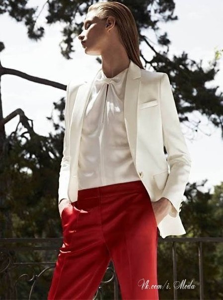 red + white: учимся носить красные и белые вещи вмести!