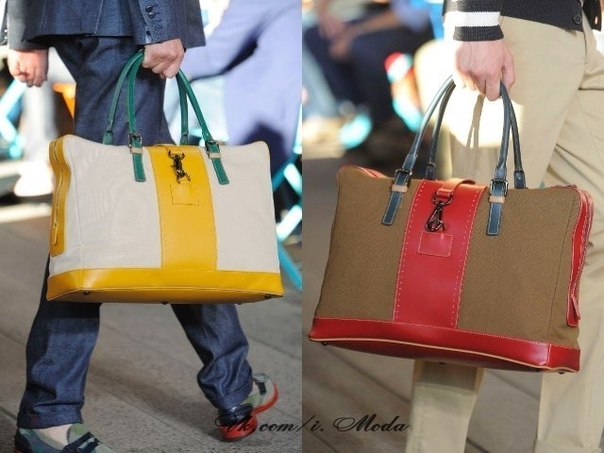 Модные мужские сумки весна-лето. Tommy Hilfiger.