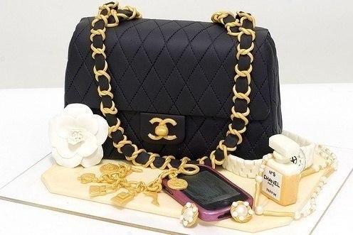Модный тортик Chanel...