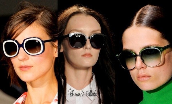 Модные женские солнцезащитные очки 2013