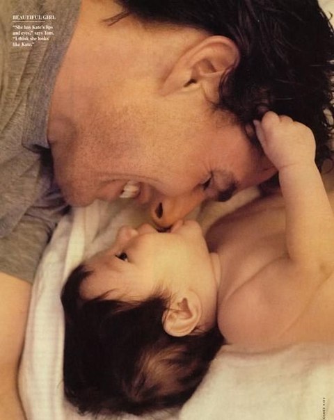Том Круз с дочерью
