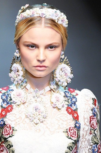 нереальные принты и декор от Dolce&Gabbana