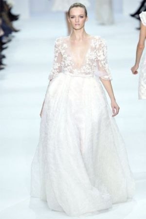 Elie Saab white dresses