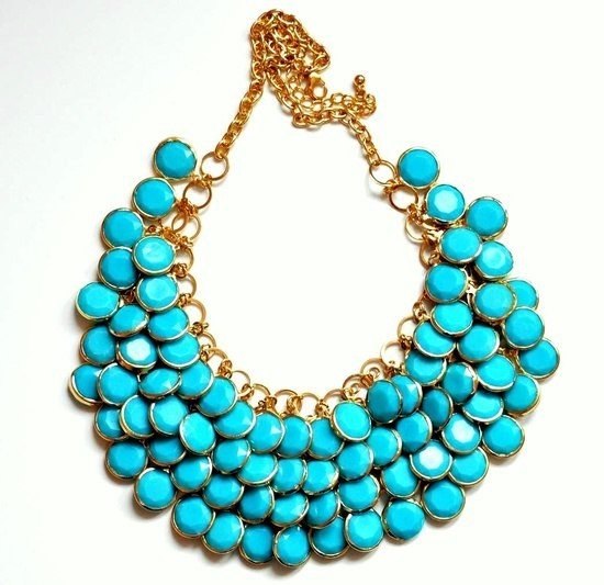 Turquoise and gold