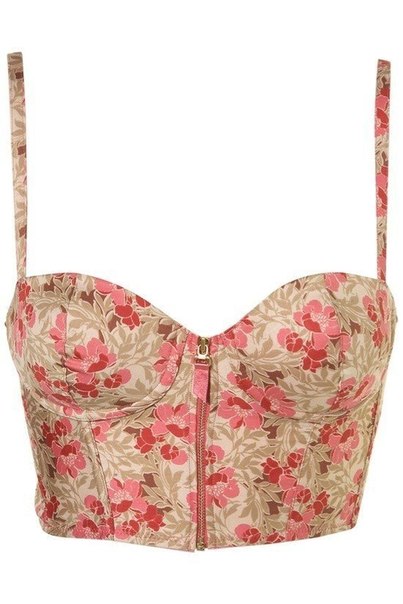 Стильная вещь: floral corset top